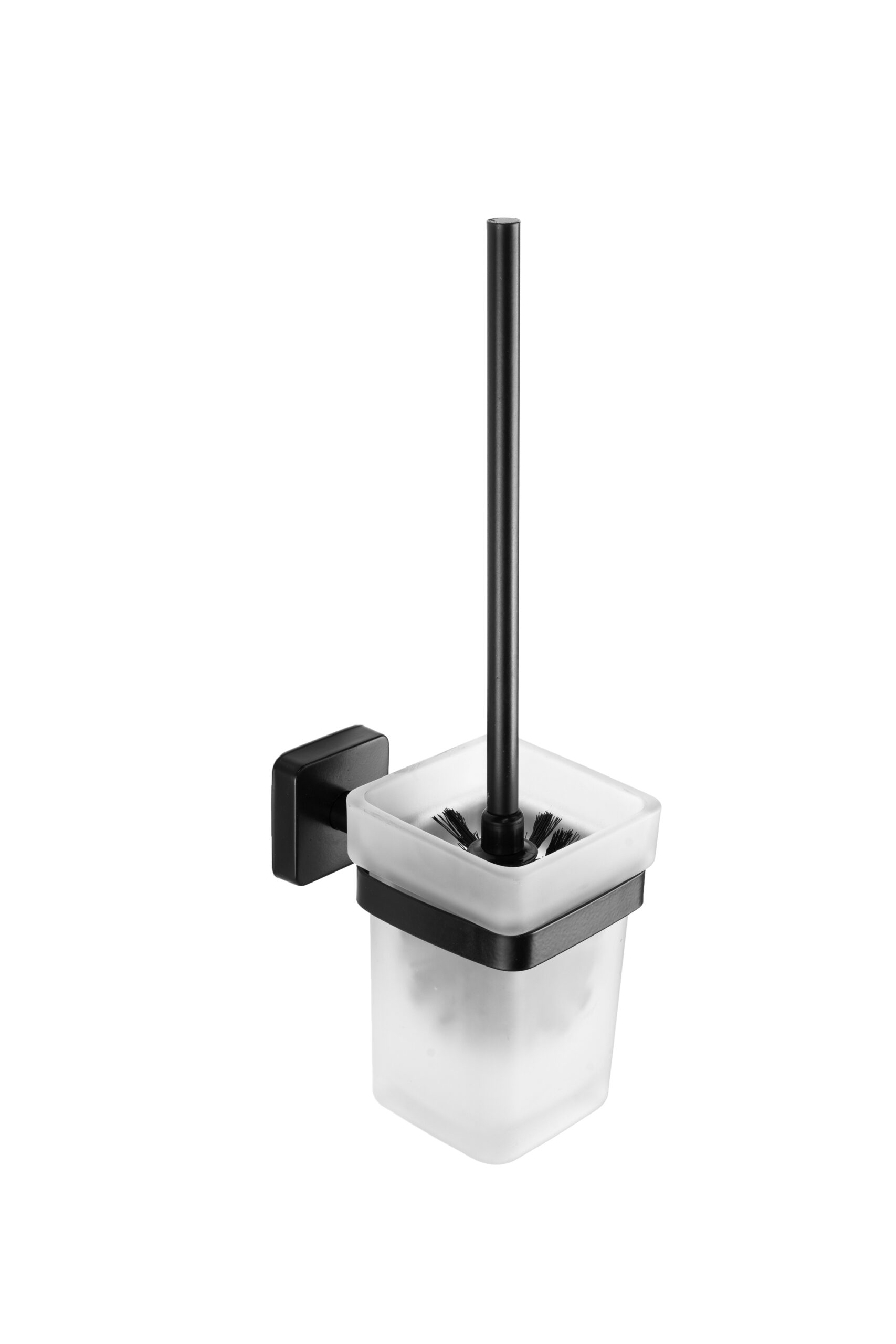 QUATTRO Fali WC kefetartó - üveg