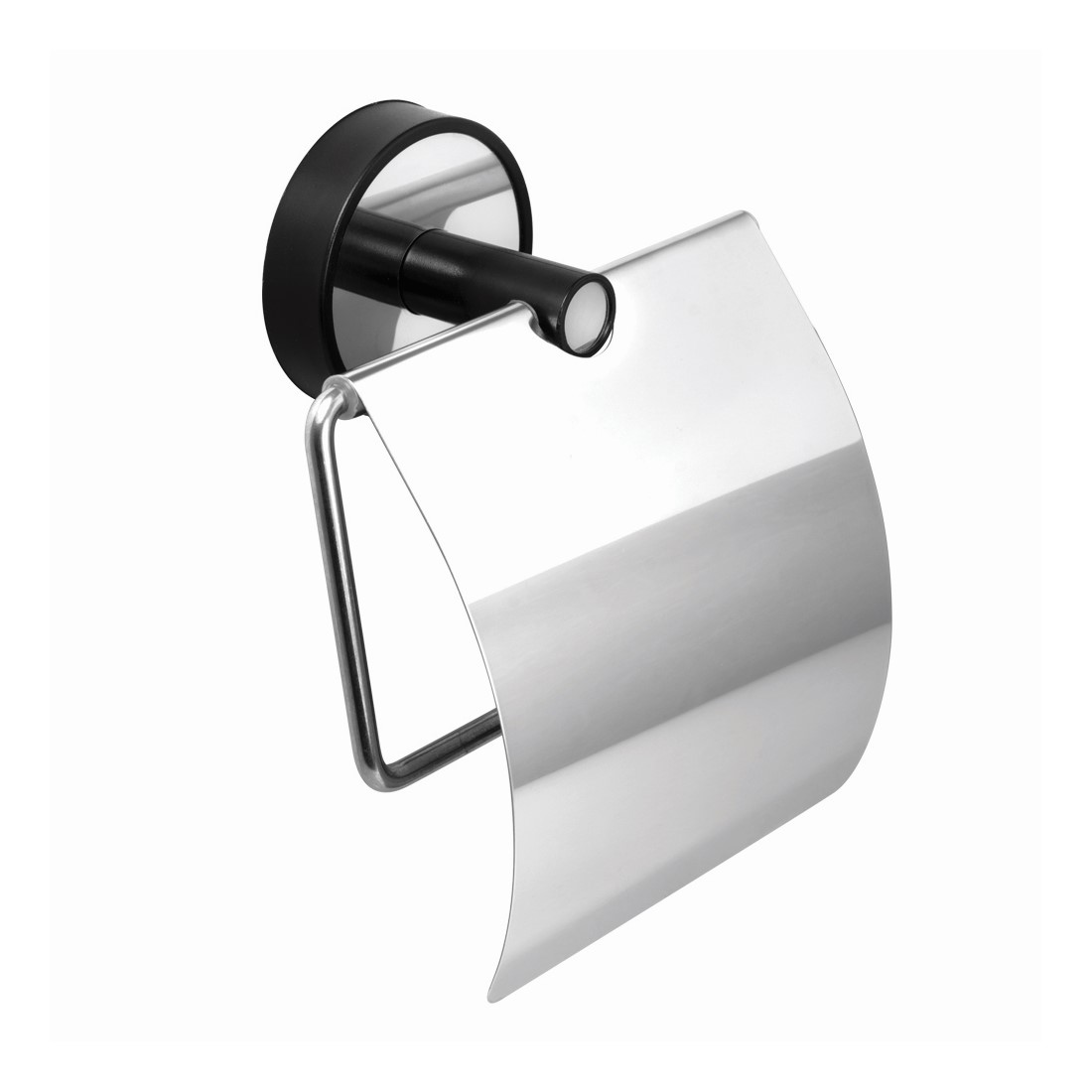 Optimo Black WC Papírtartó