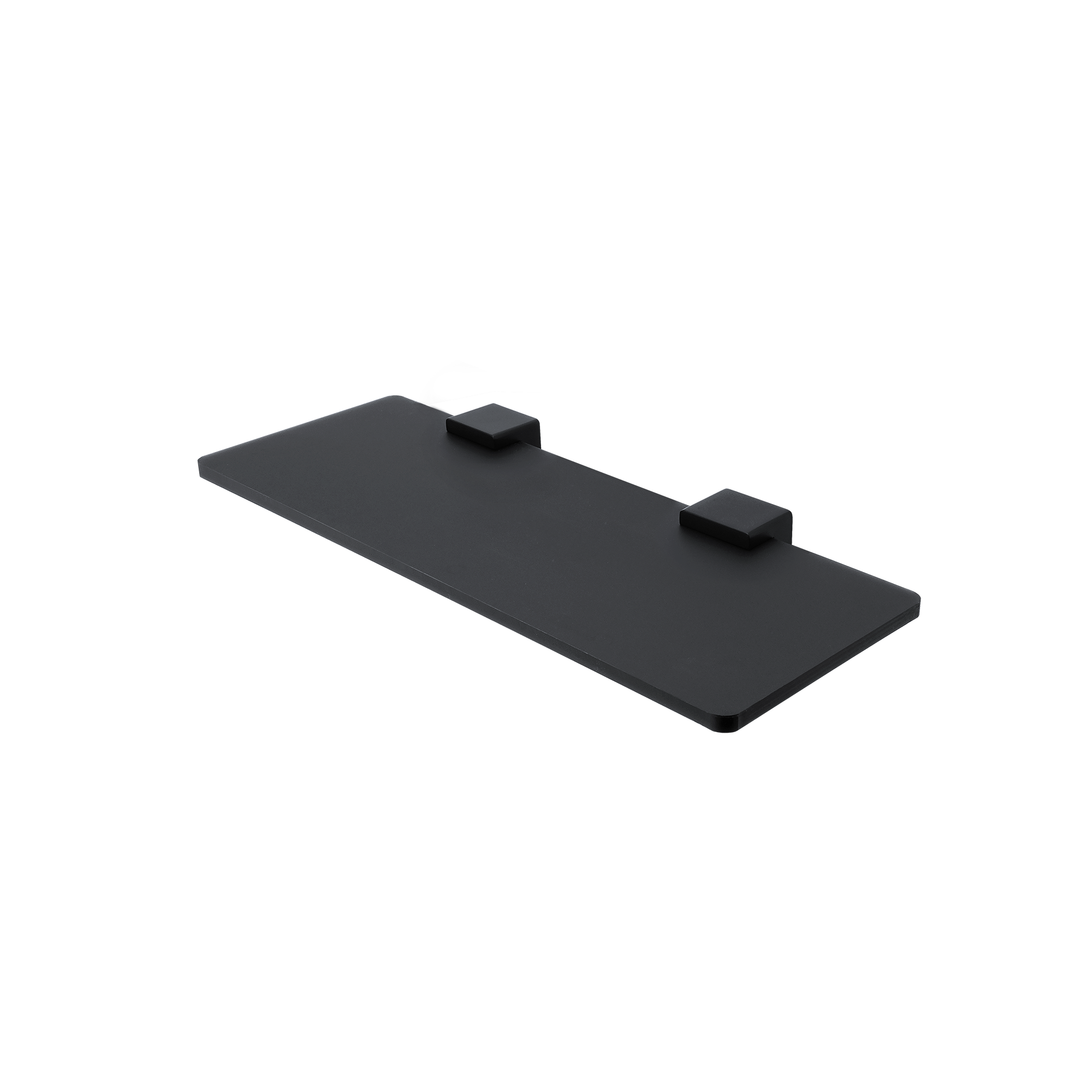 Plexi polc - matt fekete - 300 mm