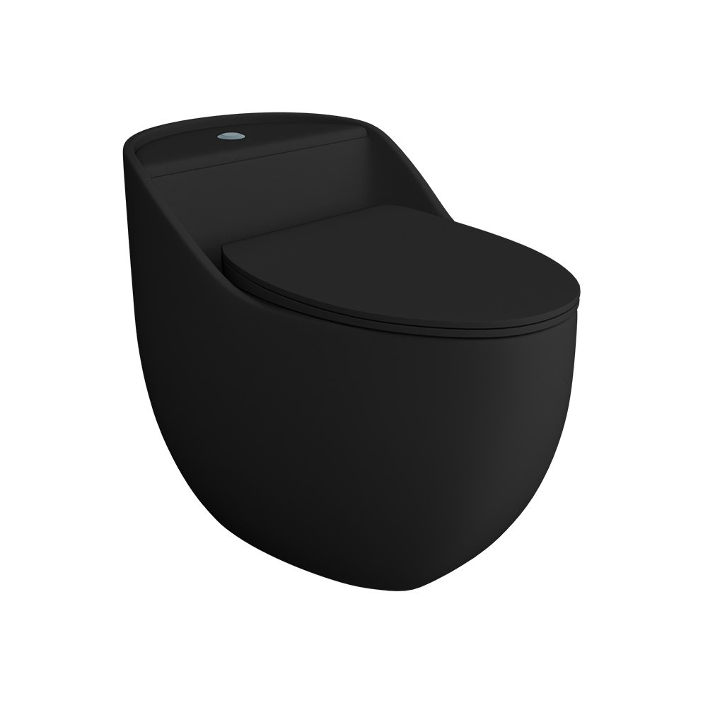 SILIA RIM BLACK monoblokkos WC