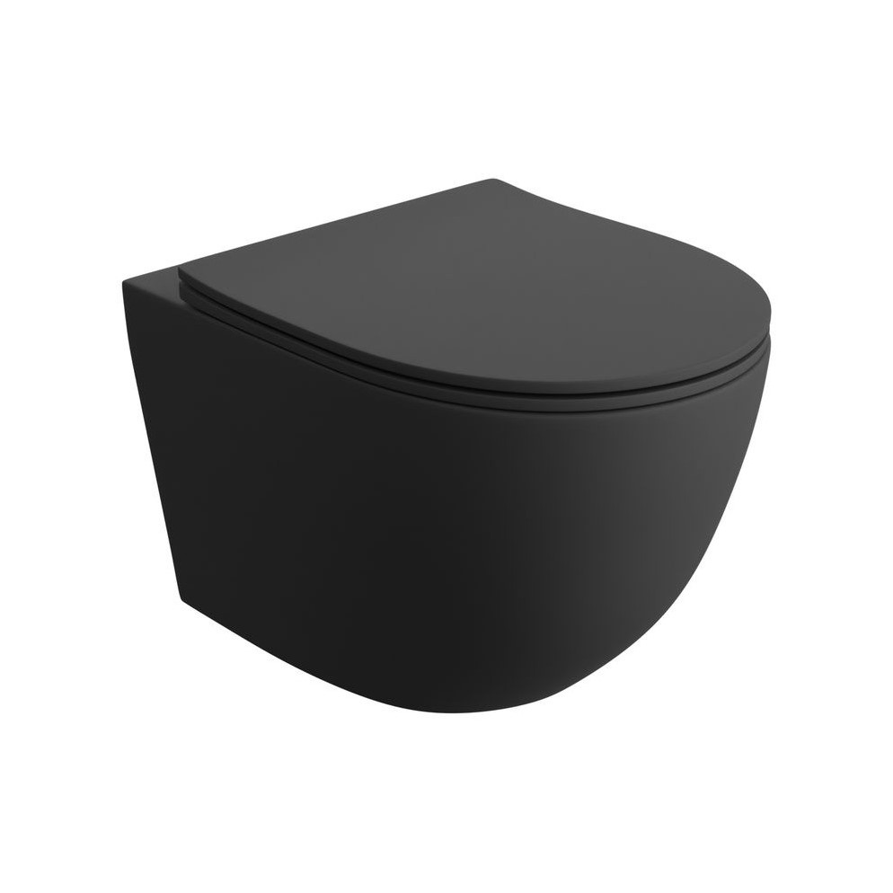 SINTO BLACK Tornado 2.0 fali WC csésze