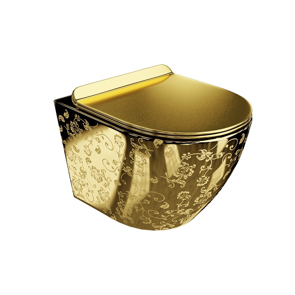 SOFI SLIM Golden Eye fali WC csésze